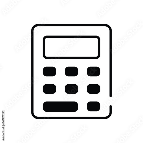 Calculator vector icon