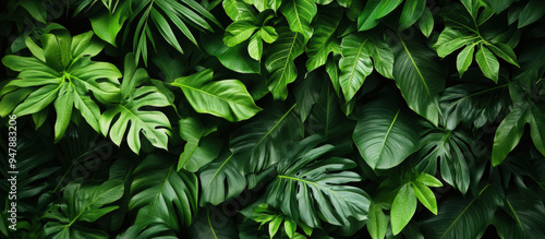 Wallpaper Mural Lush Tropical Foliage. Torontodigital.ca