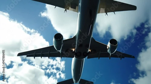 Captured mid-air through a shattered plane window, the aircraft's wings are visible, with a tense and chaotic scene unfolding outside.