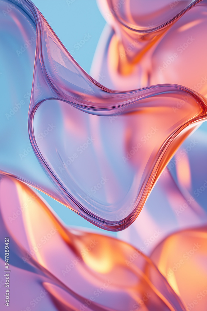 colorful abstract composition of glass surface colorful abstract composition of glass surface