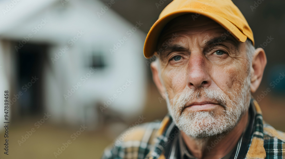 Man Volunteering Homeless Shelter Man Man Volunteering Homeless Shelter Man