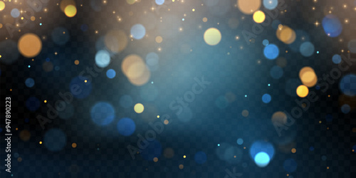 beautiful bokeh background for decoration festival template beautiful banner luxury vector illustration