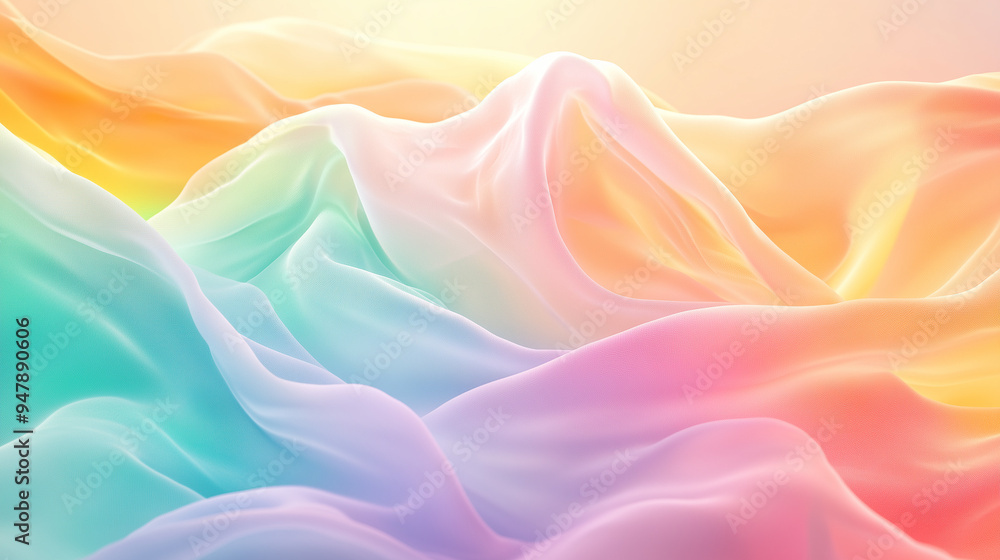 Obraz premium colorful background that features with smooth gradient effect 