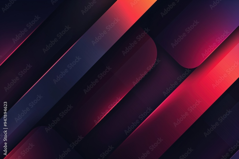 Abstract background with modern diagonal shapes in vibrant pink and purple hues creating a dynamic composition