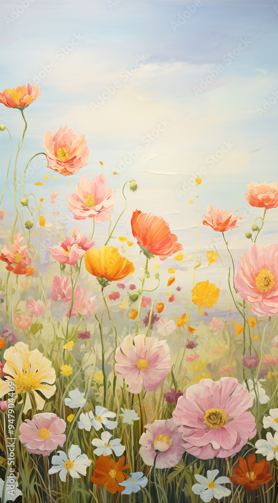 Flowers in the field Flowers in the field
