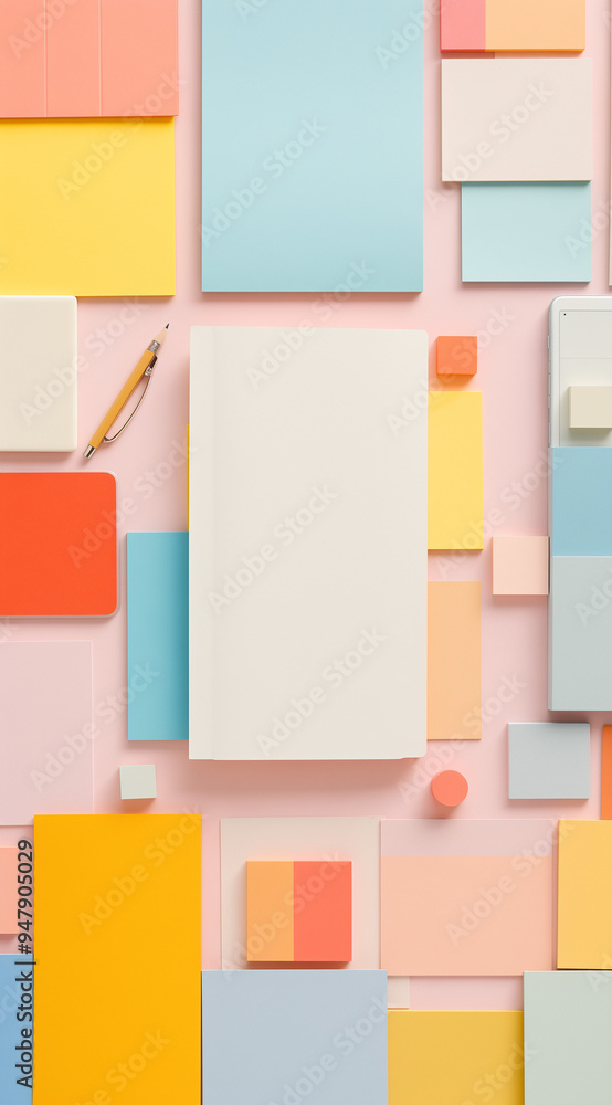 Sticky notes on wall Sticky notes on wall