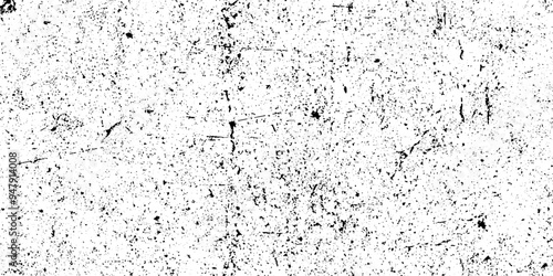 Grunge black and white crack paper texture design and texture of a concrete wall with cracks and scratches background ..Vintage abstract texture of old surface. Grunge texture for make poster	
