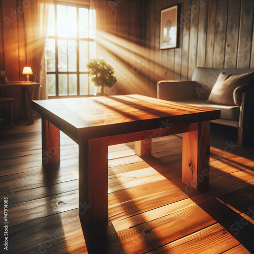 photo of table in the middle of the room