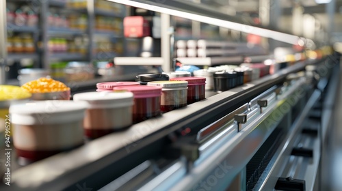 Efficient Food Packaging Line Diverse Products in Mass Production Process