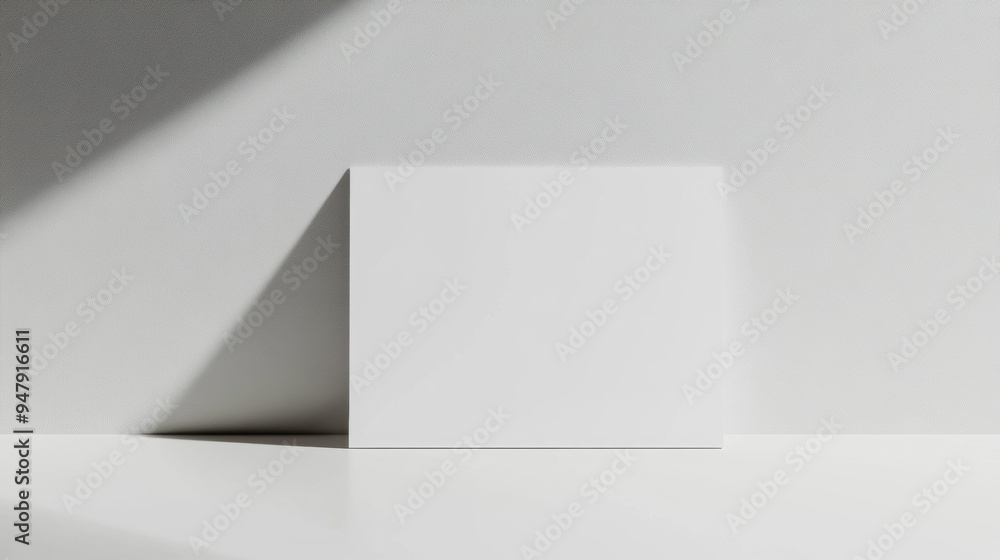 Minimalist White Wall.