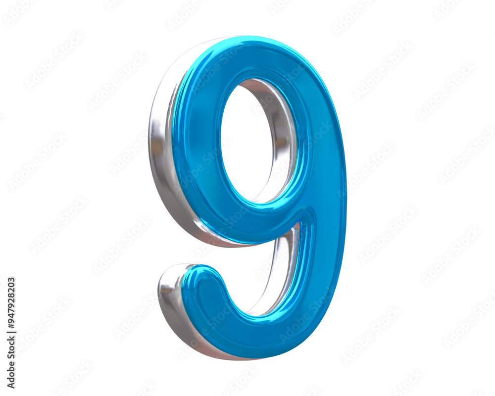 3d metallic number 9 3d metallic number 9
