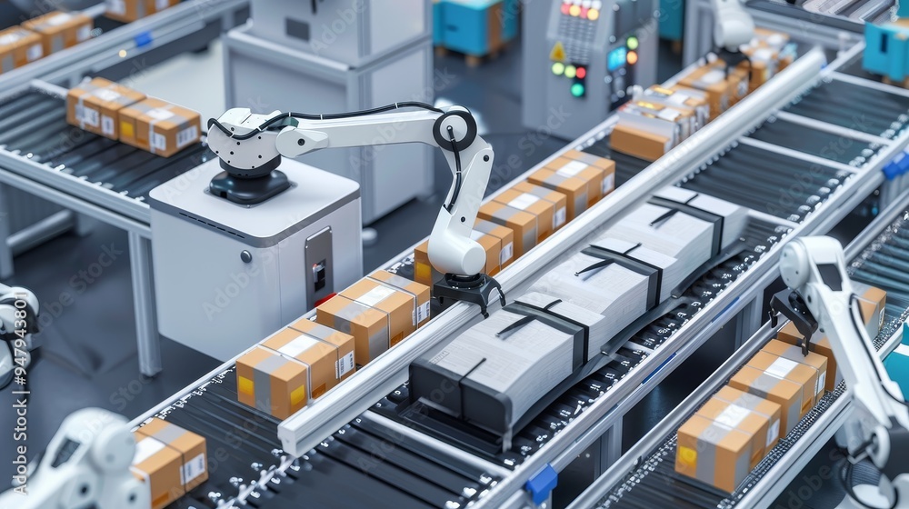 Efficient Robotic Packaging Streamlined Automation for Book and Magazine Distribution Efficient Robotic Packaging Streamlined Automation for Book and Magazine Distribution