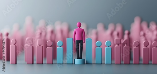 A Visual Representation of Individuality Amidst a Sea of Similarity in Employee Analytics