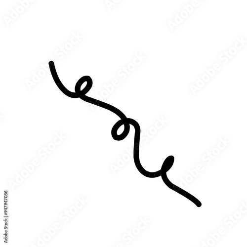 Waves line set. Wave ornament pattern. Set of wavy zigzag lines. Wave thin line background. Vector zigzag and wavy horizontal underline. Vector illustration
