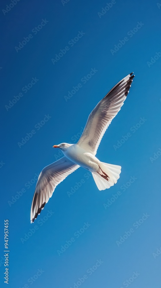 a bird soaring high in a clear blue sky, representing the essence of freedom. a bird soaring high in a clear blue sky, representing the essence of freedom.