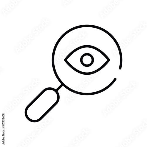 Eye vector icon