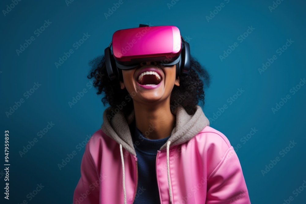Technology portrait smiling photo. Technology portrait smiling photo.