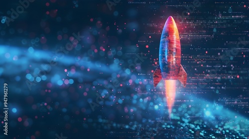 Rocket Shaped Lines of Code...