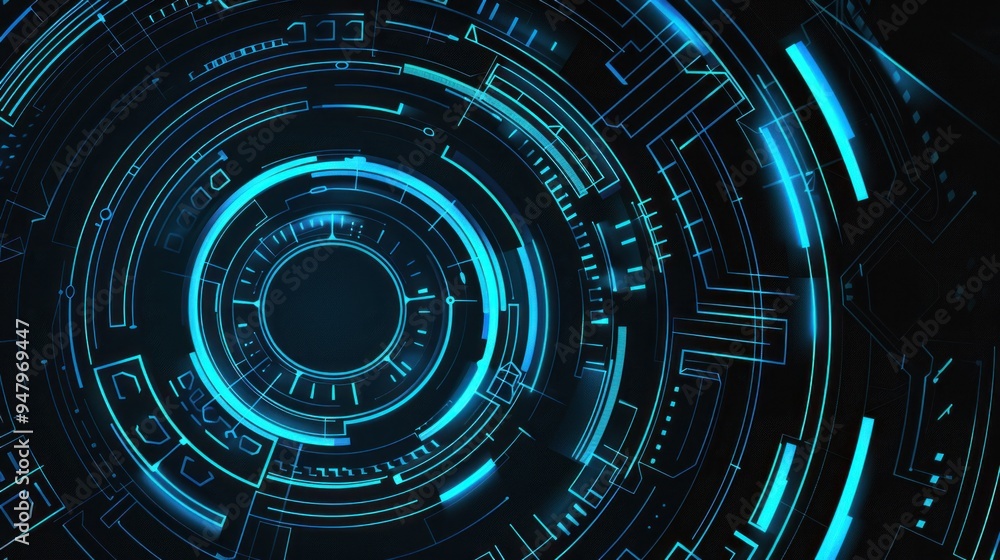 Abstract Futuristic Technology Background Abstract Futuristic Technology Background