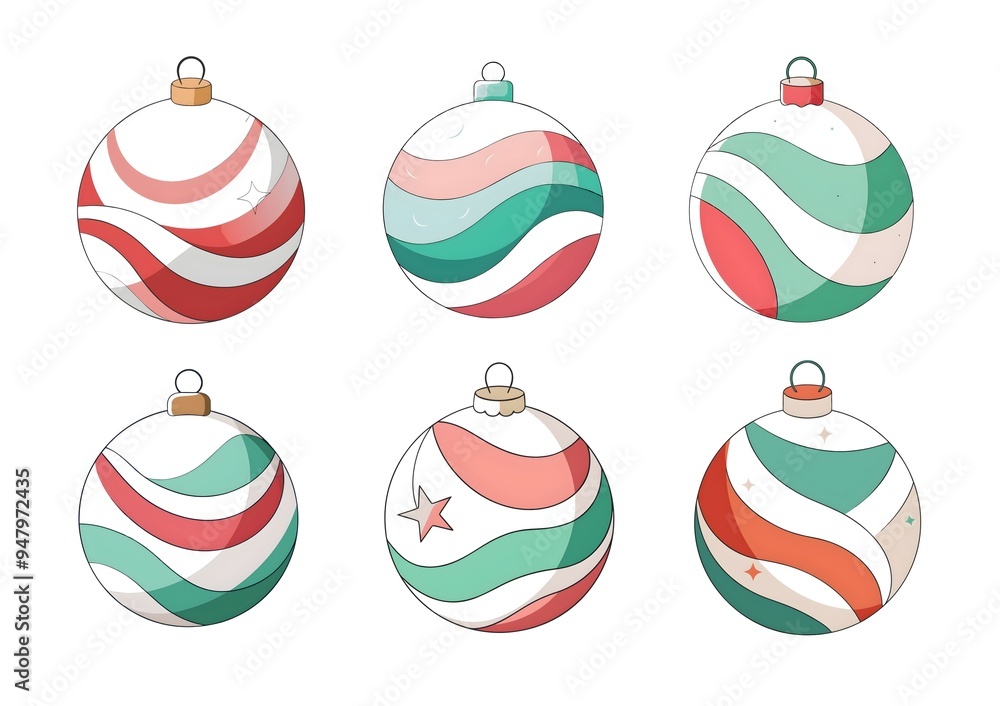 original christmas ball stickers for holiday themes original christmas ball stickers for holiday themes