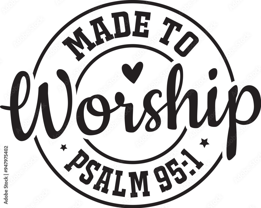 Fototapeta premium Made to Worship