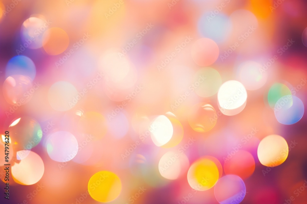 Vibrant colorful bokeh light background Vibrant colorful bokeh light background