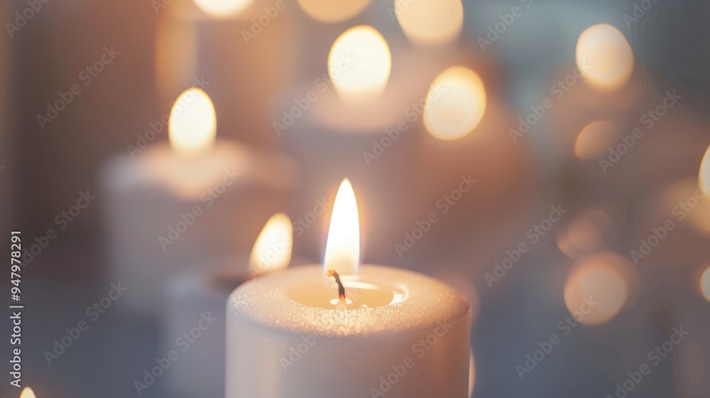 Close Up of a Candle Flame Close Up of a Candle Flame