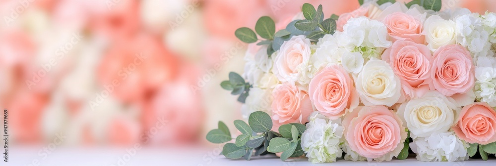 Stunning Floral Arrangement of Roses and Hydrangeas for Elegant Occasions Stunning Floral Arrangement of Roses and Hydrangeas for Elegant Occasions