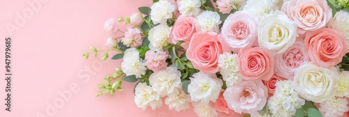 Stunning Pink and White Floral Arrangement for Elegant Home Decor and Celebrations