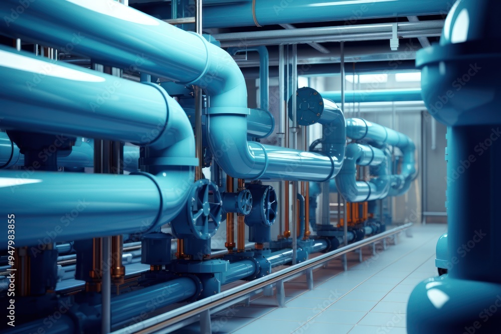 Factory architecture pipeline transportation. Factory architecture pipeline transportation.