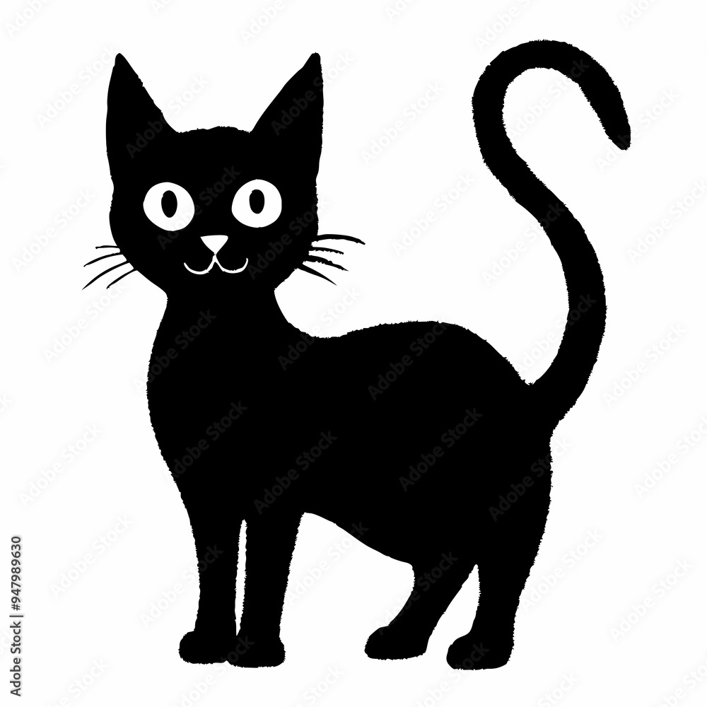 halloween cat vector silhouette halloween cat vector silhouette