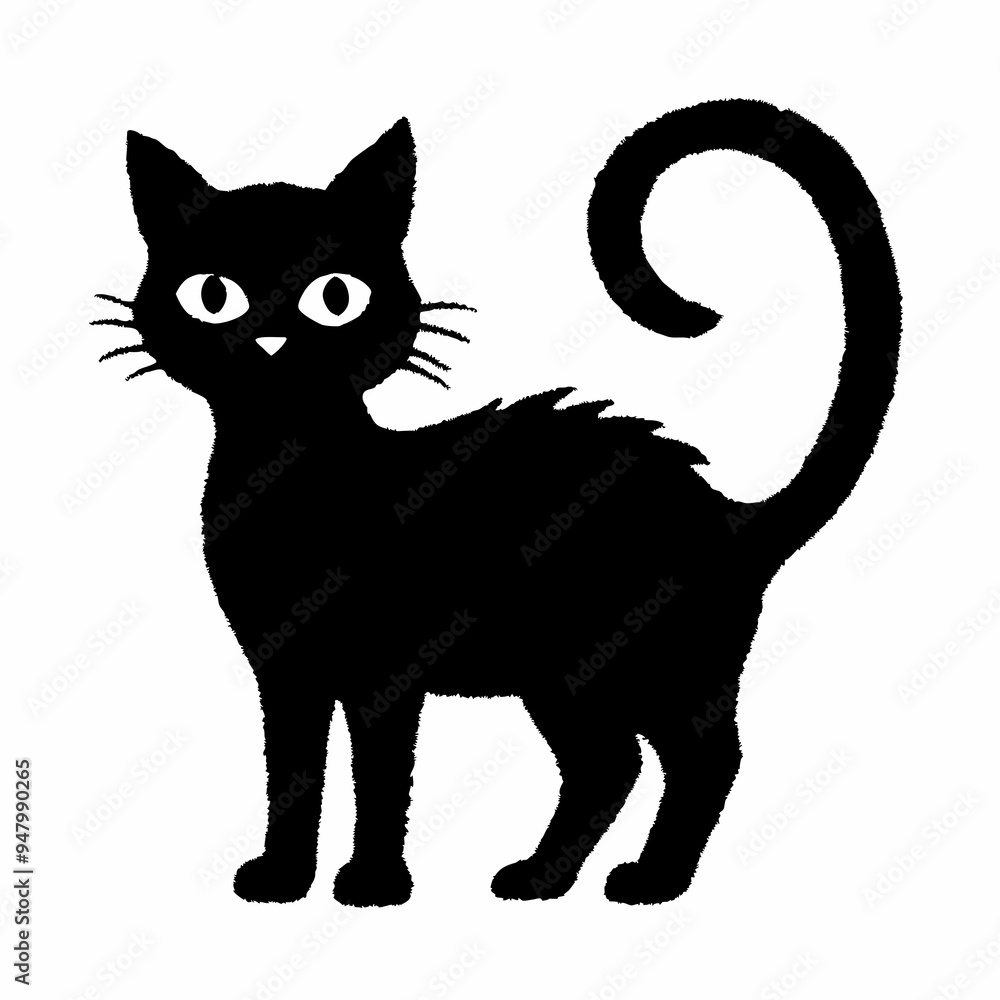 halloween cat vector silhouette halloween cat vector silhouette