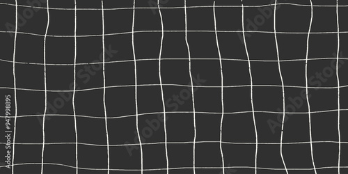 Wallpaper Mural Minimalistic textured background, noisy gritty effect. Fashionable checkered banner in grunge style, curved pencil crosshatch lines on dark background. Torontodigital.ca