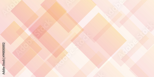 Soft orange and yellow glowing geometric digital canvas triangular surface web texture pattern. diagonal blank paper empty origami craft abstract background.
