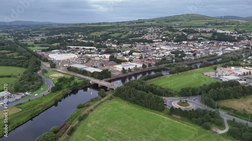 Wallpaper Mural Aerial view of Strabane in Northern Ireland Torontodigital.ca