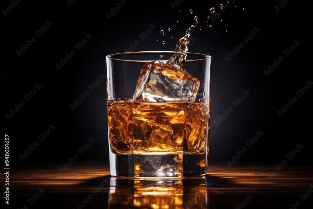Glass whiskey whisky drink. Glass whiskey whisky drink.