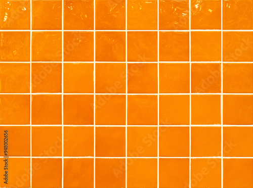 Yellow tile wall texture background