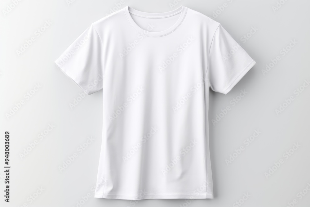 White t-shirt sleeve white background. White t-shirt sleeve white background.