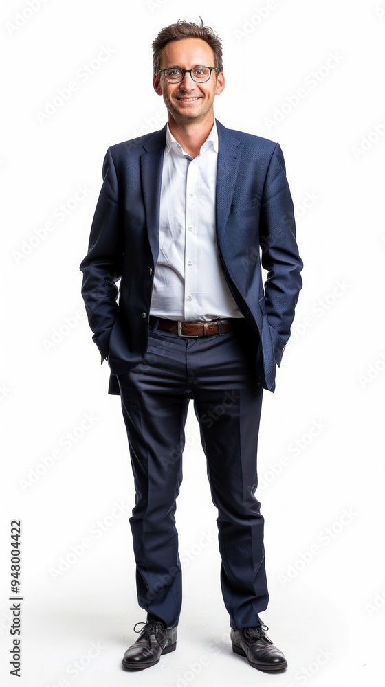 Confident professional in formal attire Confident professional in formal attire
