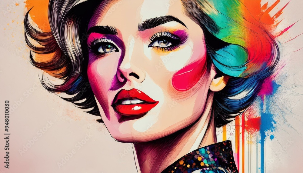 Obraz premium portrait of a woman