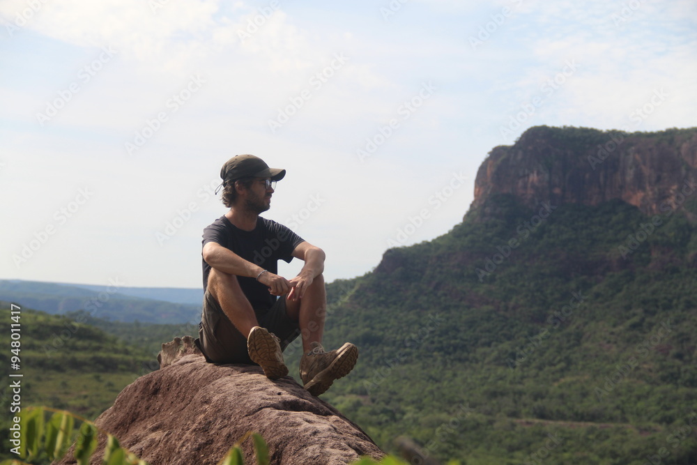 homem na região de pinga fogo, em goiás homem na região de pinga fogo, em goiás