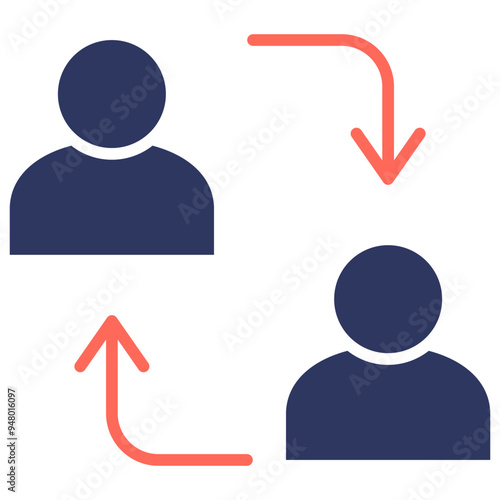 Peer To Peer Icon