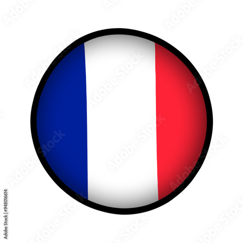 France flag button Free Download France flag button - GFXLoad