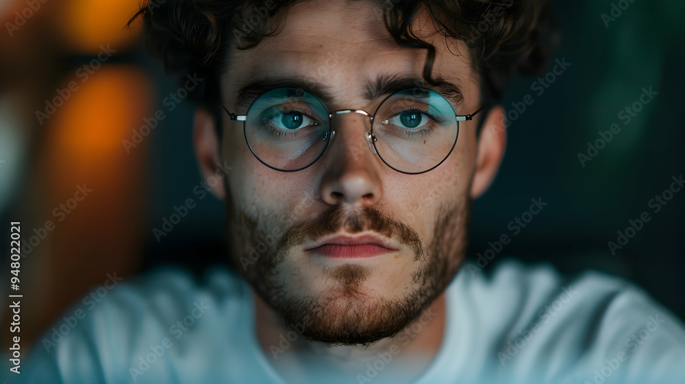 Man Writing Science Fiction Novel Man With Man Writing Science Fiction Novel Man With