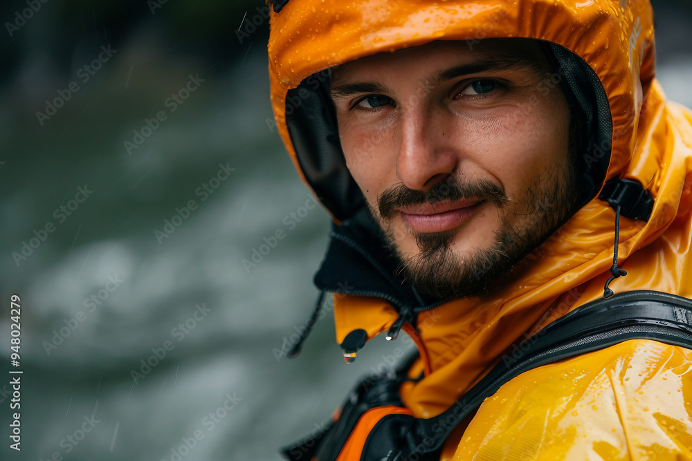 Happy people spending summer time kayaking fishing boating hobby water sports, Generative AI photo Happy people spending summer time kayaking fishing boating hobby water sports, Generative AI photo