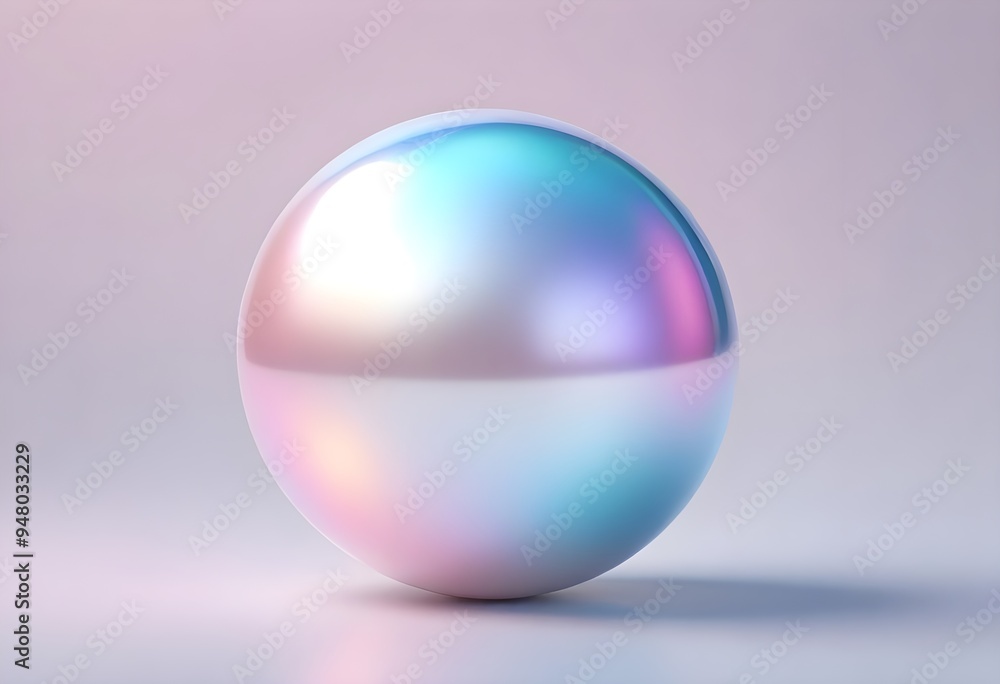 Pearl Perlmut Sphere Ball Round Object Iridescent Isolated Luxury Background Pearl Perlmut Sphere Ball Round Object Iridescent Isolated Luxury Background