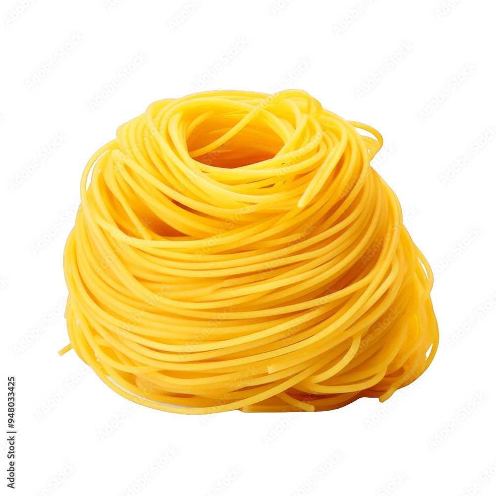 Spaghetti Pasta Isolated on a Transparent Background Spaghetti Pasta Isolated on a Transparent Background