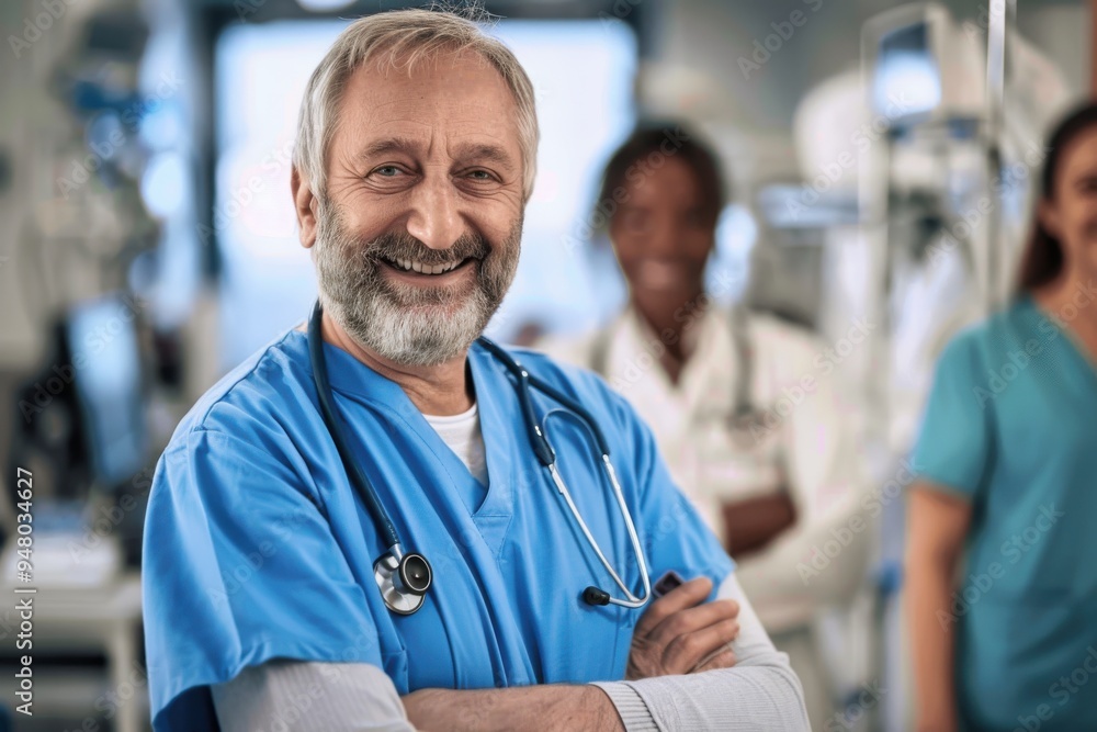 Our mission is life Portrait of a confident doctor working at a hospital Our mission is life Portrait of a confident doctor working at a hospital