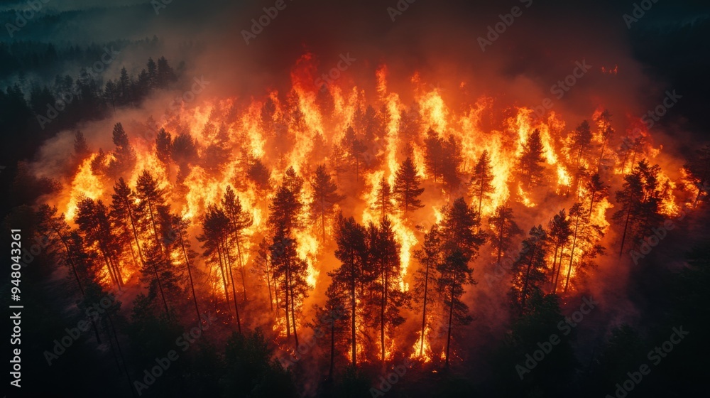 incredible photo of the forest after a big forest fire. black burnt trees. top view. incredible photo of the forest after a big forest fire. black burnt trees. top view.