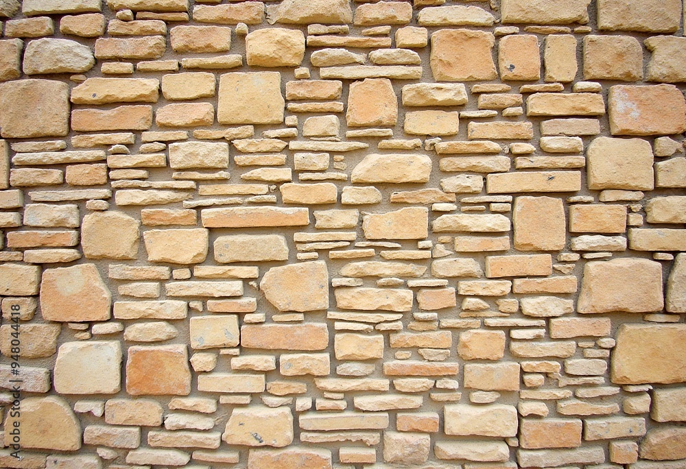 Fototapeta premium Rustic Charm: Distressed Brick Textures for Vintage-Inspired Designs